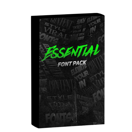 Essential Font Pack